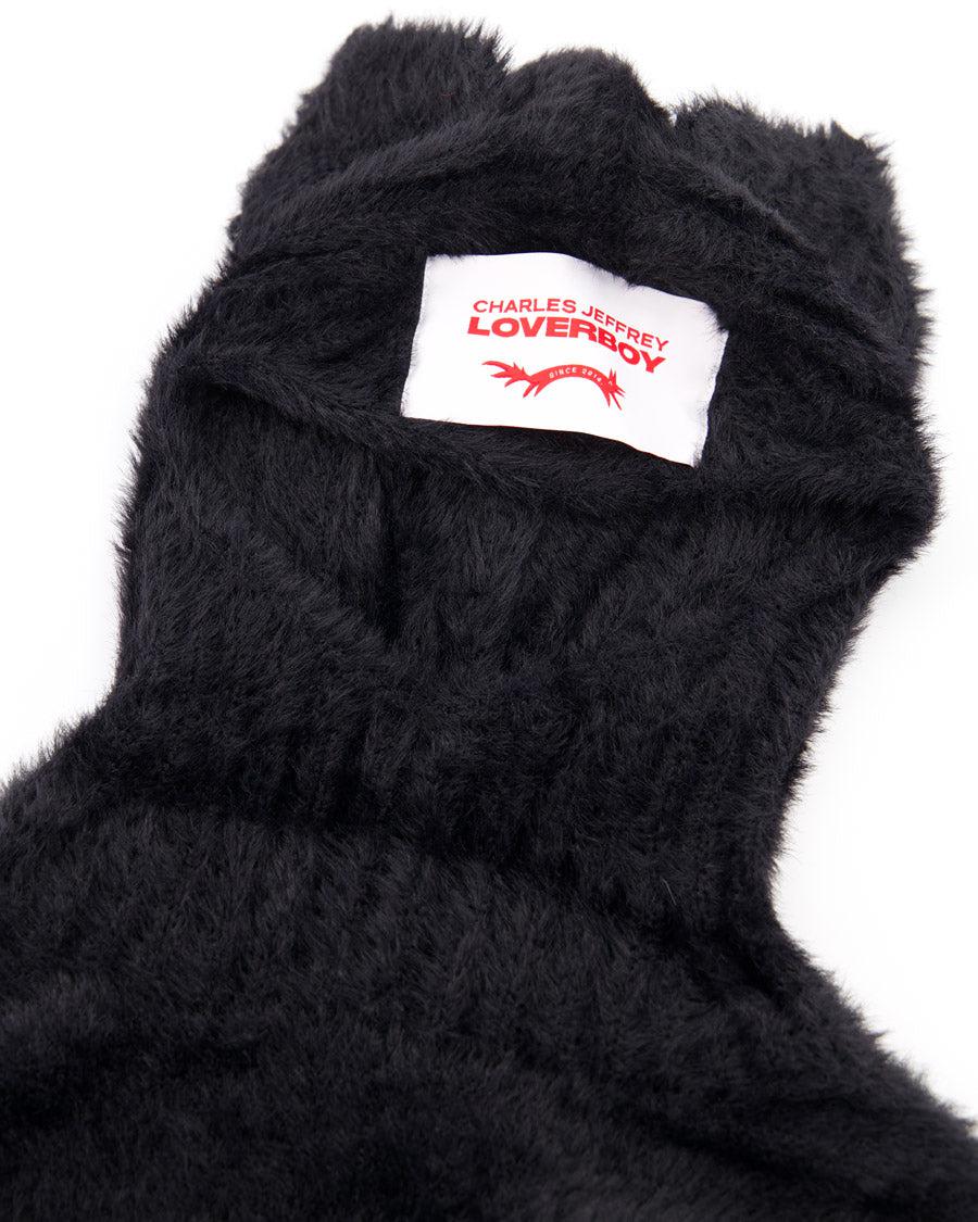 Fluffy Ears Balaclava Jumper - Charles Jeffrey Loverboy - Elevastor
